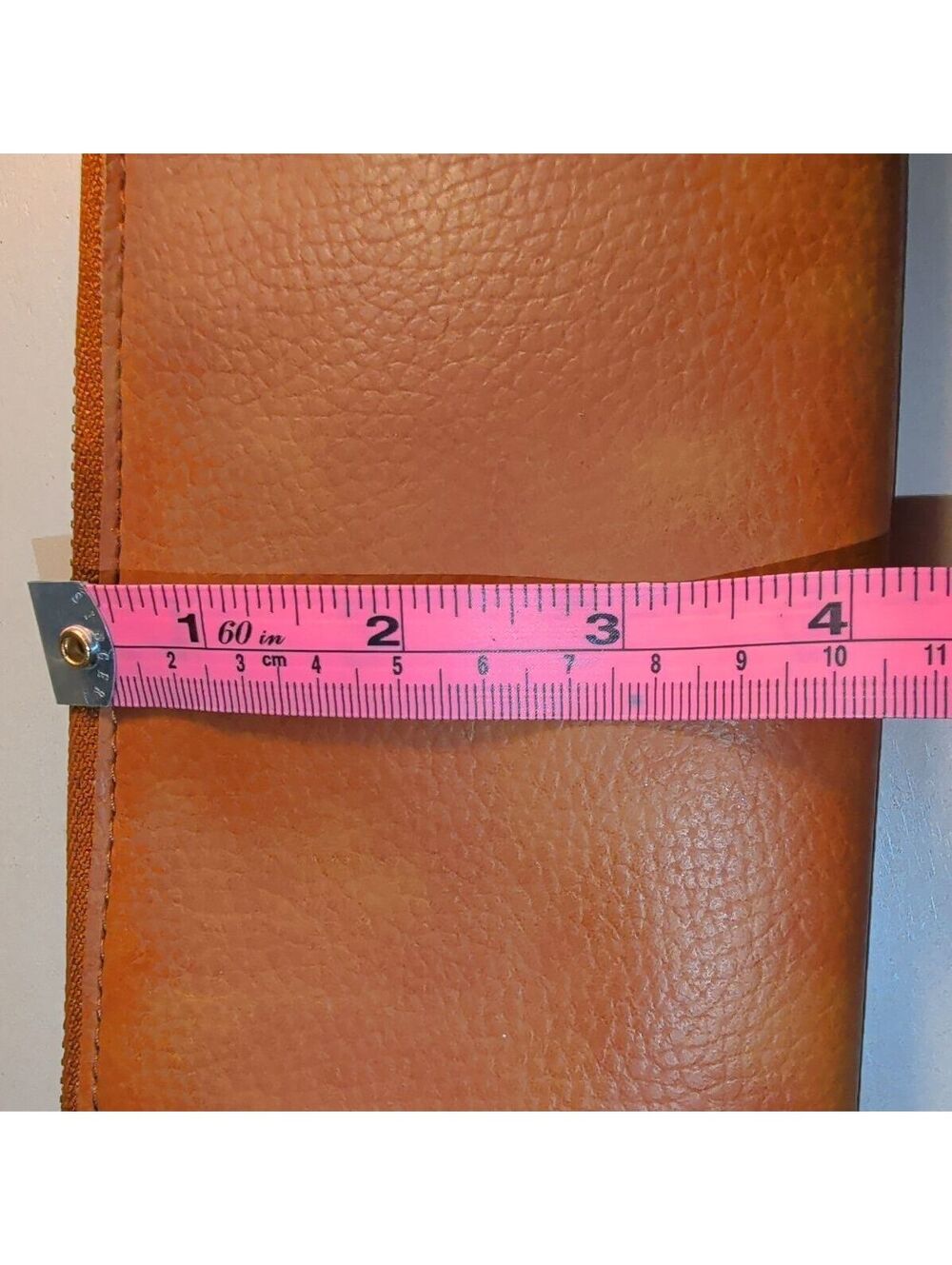 Free People Vegan Leather Zip Wallet Wristlet Womens Boho Fall Casual New - Picture 8 of 9